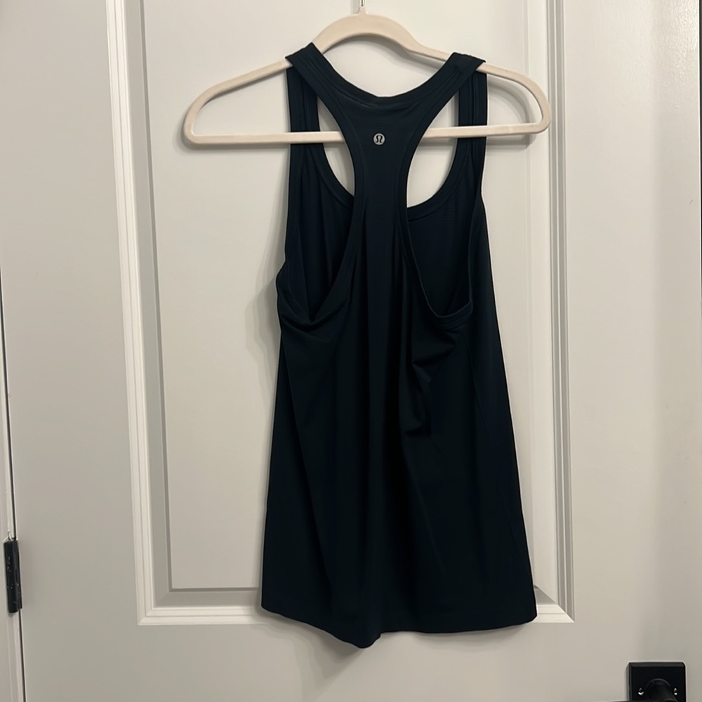 Navy Blue Lululemon Racerback Tank - Picture 2 of 2
